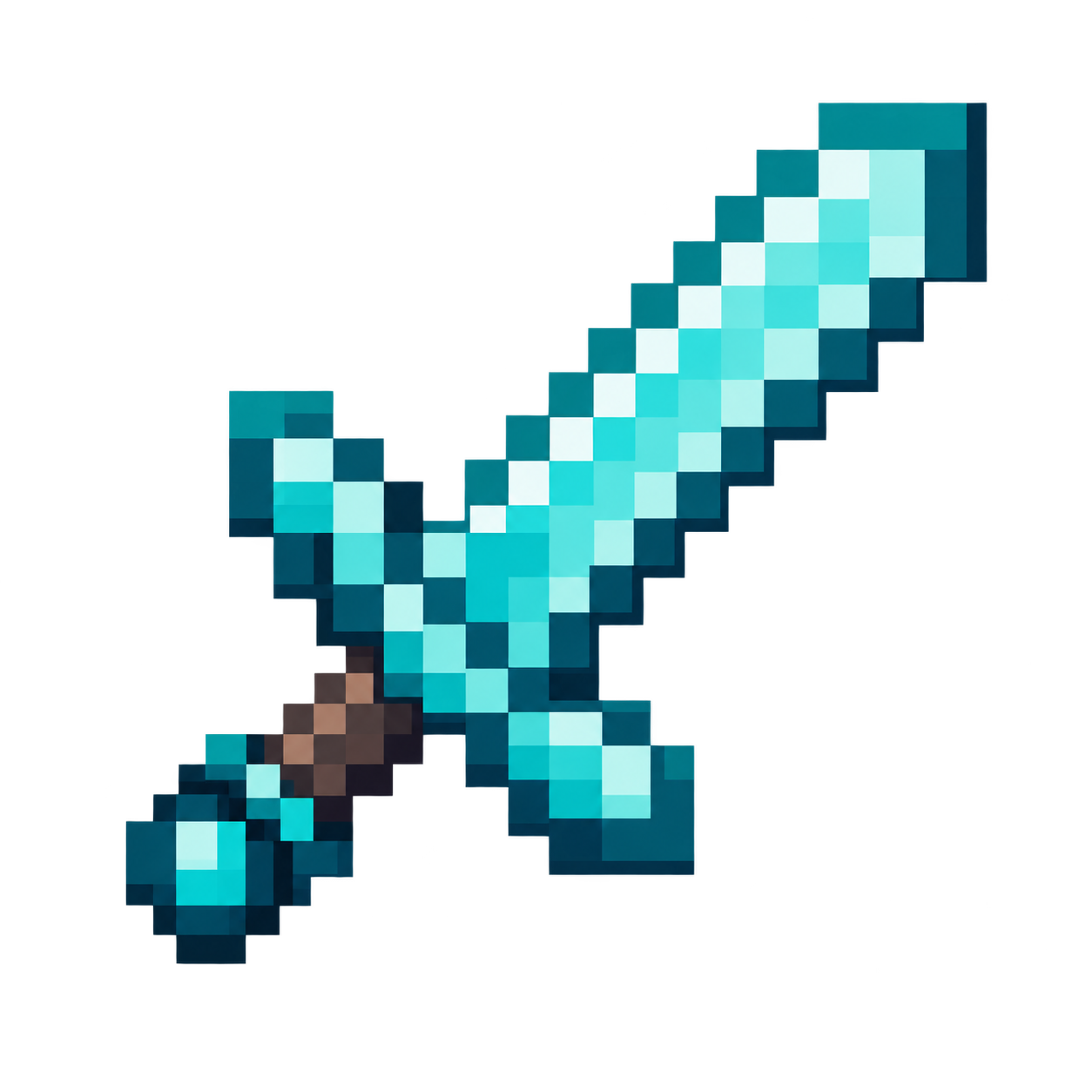 Unenchanted pixel sword sprite
